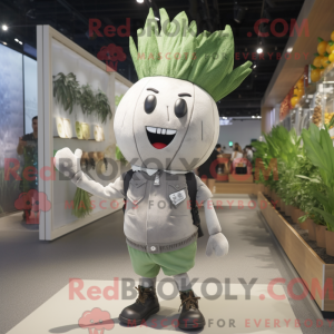 Personaggio mascotte rapa...