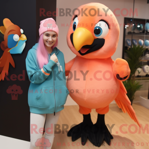 Peach Macaw mascotte...