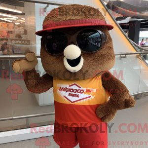 Brown Lasagna mascot...