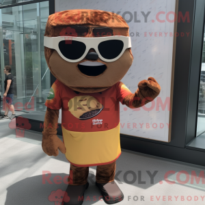 Brown Lasagna mascot...