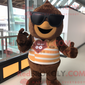 Brown Lasagna mascot...
