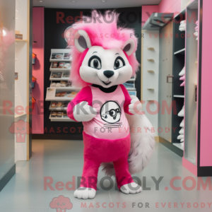 Disfraz de mascota Pink...