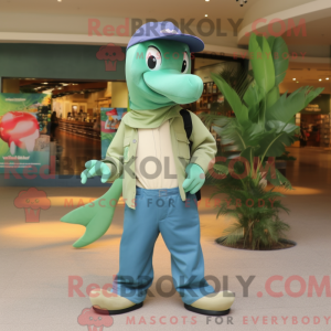 Máscara Olive Dolphin com...