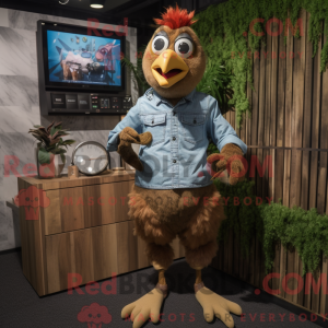 Brown Chicken mascot...