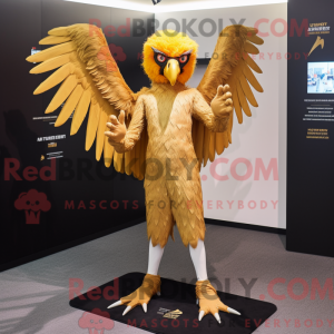 Gold Harpy maskot...