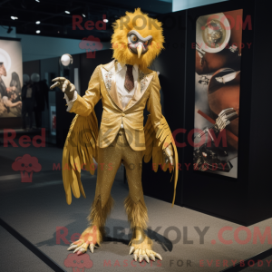 Máscara Gold Harpy com...
