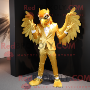 Máscara Gold Harpy com...