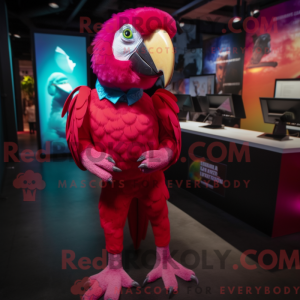 Disfraz de mascota Magenta...