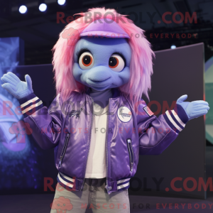 Lavender Betta Fish mascot...
