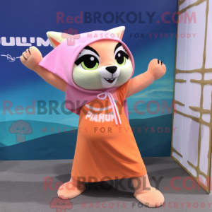 Peach Puma máscara de...