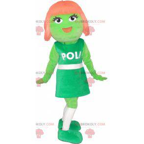 Mascote alienígena ruiva - Redbrokoly.com