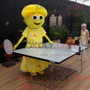 Lemon Yellow Ping Pong...