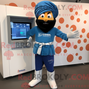 Costume mascotte Tikka...