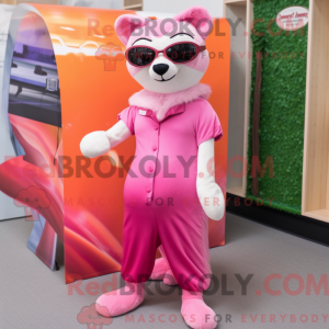 Disfraz de mascota Pink...