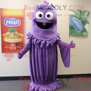 Purple Pesto Pasta mascot...