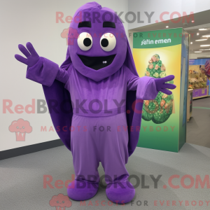 Purple Pesto Pasta mascot...