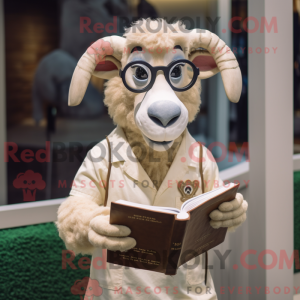 Ram mascot costume...