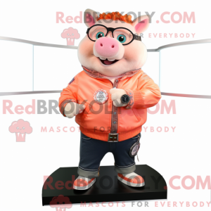 Disfraz de mascota Peach...