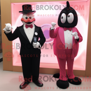 Pink Plum mascottekostuum...