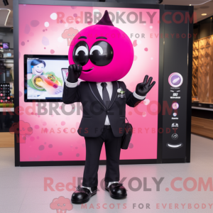 Pink Plum mascottekostuum...