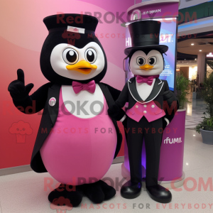 Pink Plum mascottekostuum...