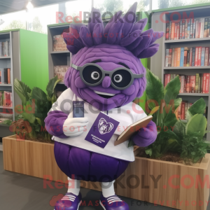 Purple Cabbage mascot...