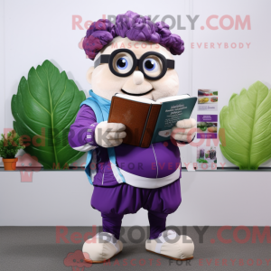 Purple Cabbage mascot...