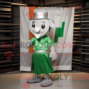 Solv irsk flagg maskot...