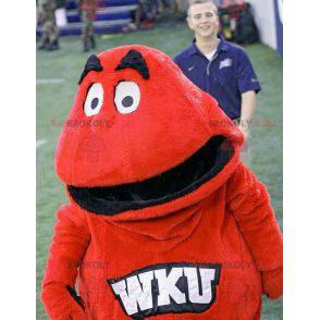 Rood mascotte klein rood monster - Redbrokoly.com