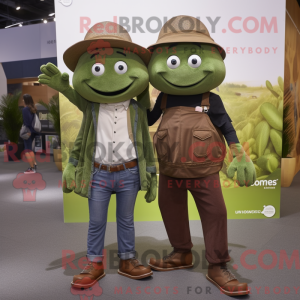 Costume de mascotte d Olive...