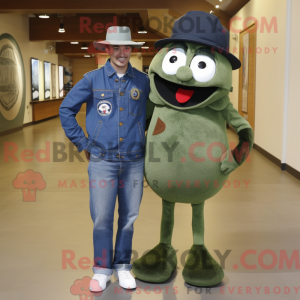Costume de mascotte d Olive...
