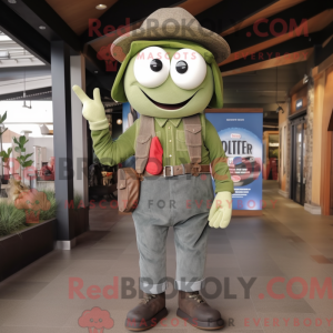 Costume de mascotte d Olive...