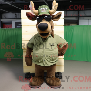 Postava maskota Olive Moose...