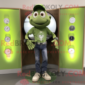 Costume de mascotte d Olive...