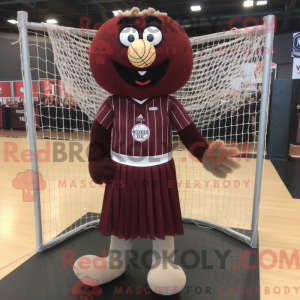 Maroon Volleyball Net...