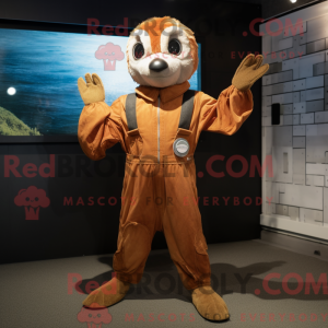 Rust Gosling mascot costume...