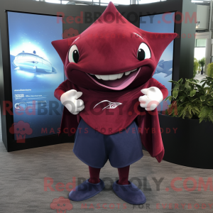 Maroon Manta Ray...