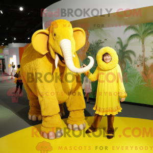 Citrongul Mammoth maskot...
