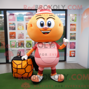 Postava maskota Peach...