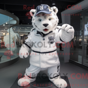 Mascotte de Tigre blanc...