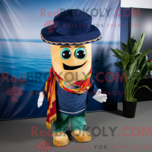 Navy Fajitas maskot kostume...
