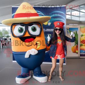 Costume mascotte de Fajitas...