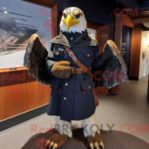 Navy Haast S Eagle maskot...