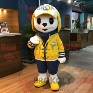 Costume mascotte de citron...