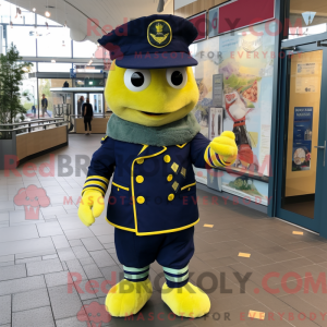Marineblå...