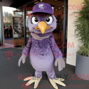 Lavender Hawk Maskottchen...