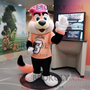 Maskotka Peach Skunkfigurka...