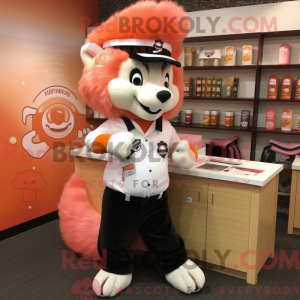 Costume de mascotte Peach...