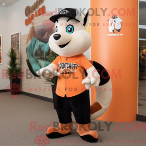 Costume de mascotte Peach...