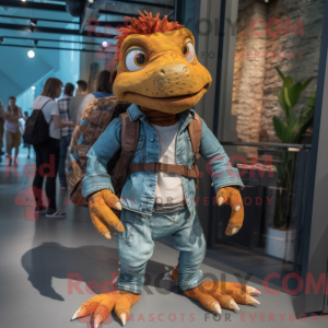 Rust Lizard maskot...